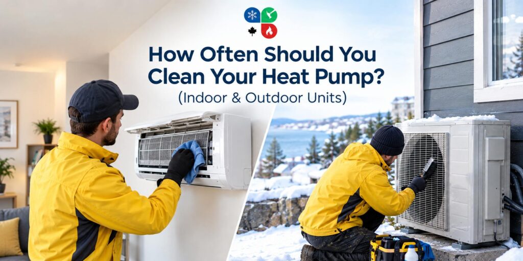 How Often Should You Clean Your Heat Pump (Indoor & Outdoor Units