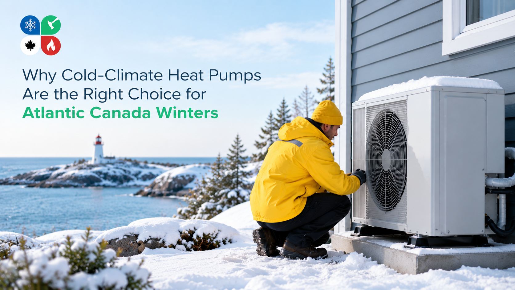 Cold-climate heat pump for Atlantic Canada winters