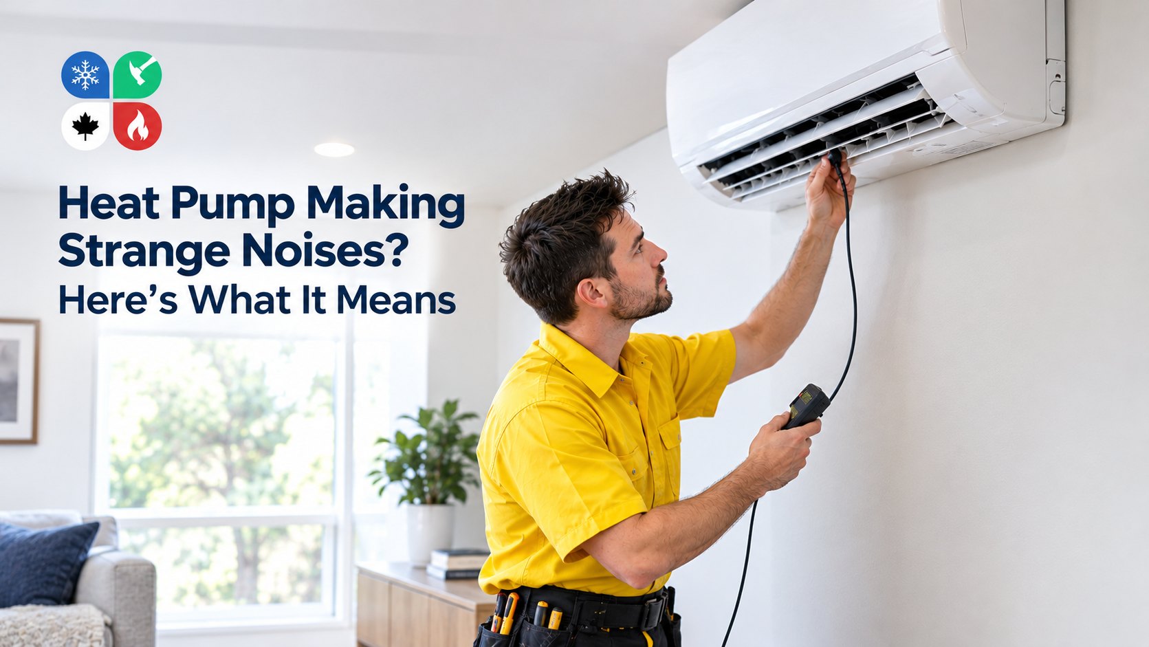 Heat pump making unusual noises in Nova Scotia homes